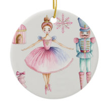 Decoración De Cerámica De Nutcracker