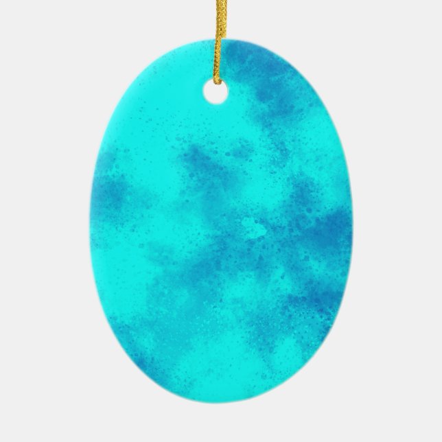 Decoración de cerámica del cielo azul (Frente)