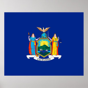 Decoración de diseño de la bandera del estado de N