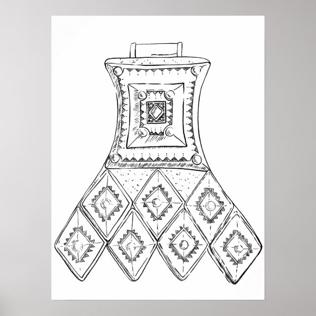 Decoración de estilo poster (Frente)