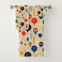 Decoración de estilo retro estilo festivo beige