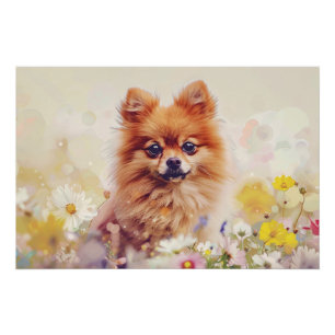 Decoración de Flores Silvestres de Primavera Pomer