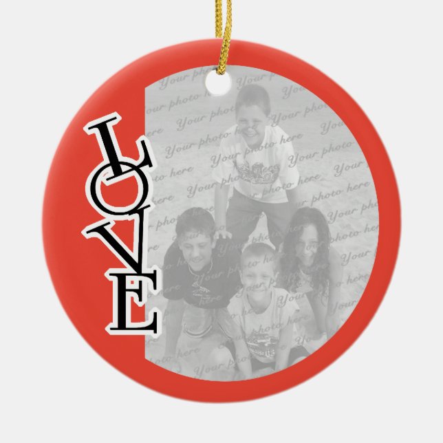 Decoración de fotos de amor (Frente)