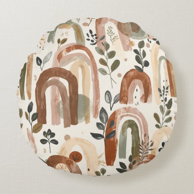 Decoración de guardería boho | Almohada de acento  (Anverso)