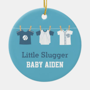 Decoración de guardería para bebé niño de béisbol