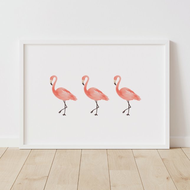Decoración de guardería tropical Flamingo rosa (Subido por el creador)
