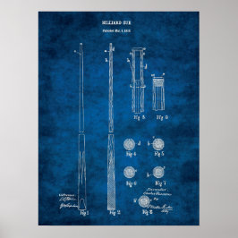 Decoración de habitación con patente de Cue de Bil