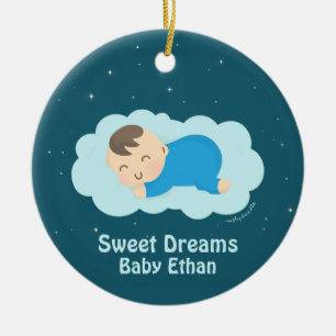 Decoración de habitación de bebé niño Dormir Dulce