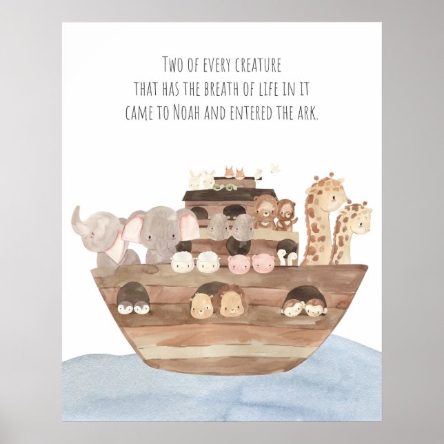 Decoración de habitación de la Biblia Verse Poster (Frente)