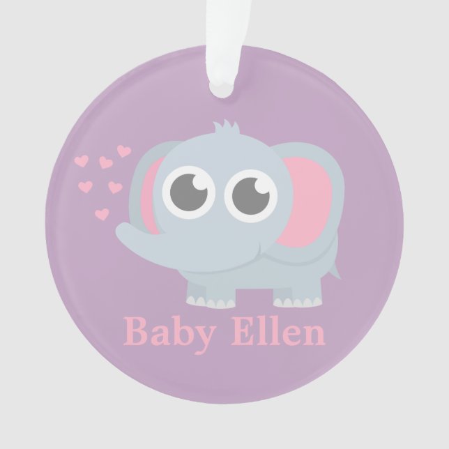 Decoración de habitación de nursery para niñas con (Anverso)