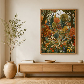 Decoración de habitación infantil con animales lin