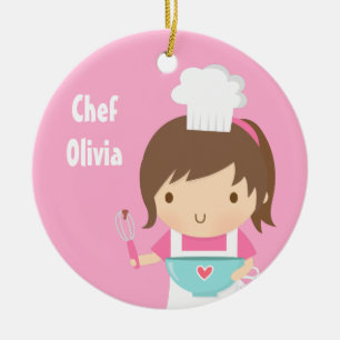 Decoración de habitación para niñas Chef Panadero 