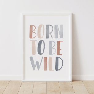 Decoración de habitación para niños Boho salvajes