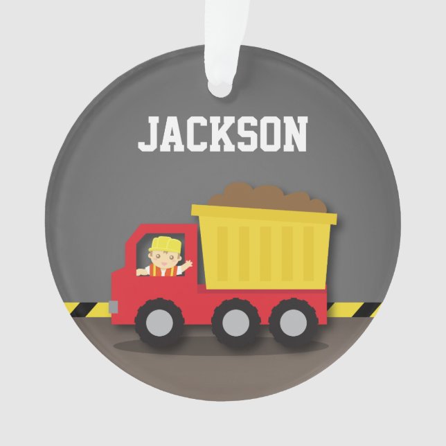 Decoración de habitación para niños constructores  (Anverso)