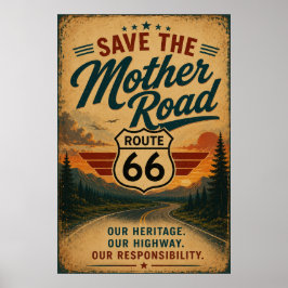 Decoración de la autopista patrimonial ruta 66