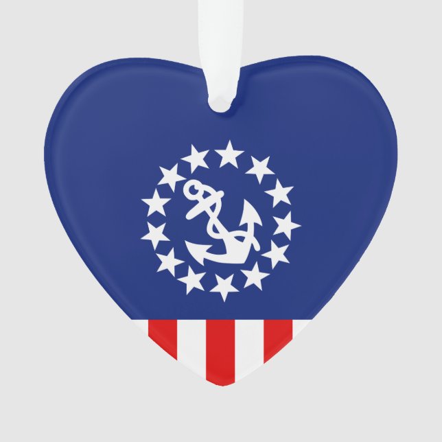 Decoración de la bandera náutica norteamericana (Anverso)