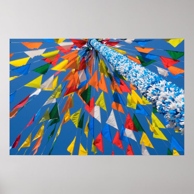 Decoración de la bandera triangular (Frente)
