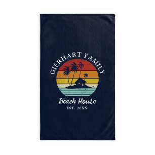Decoración De La Casa De Playa Familiar Con Coinci