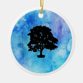 Decoración de la cerámica del invierno Sycamore Ga