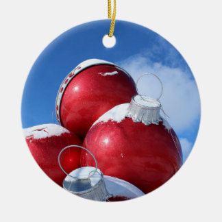 Decoración de la foto del bulbo del navidad