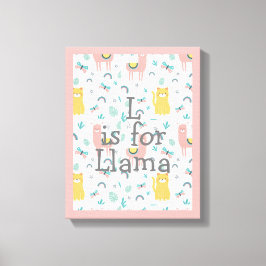Decoración de la guardería de la llama