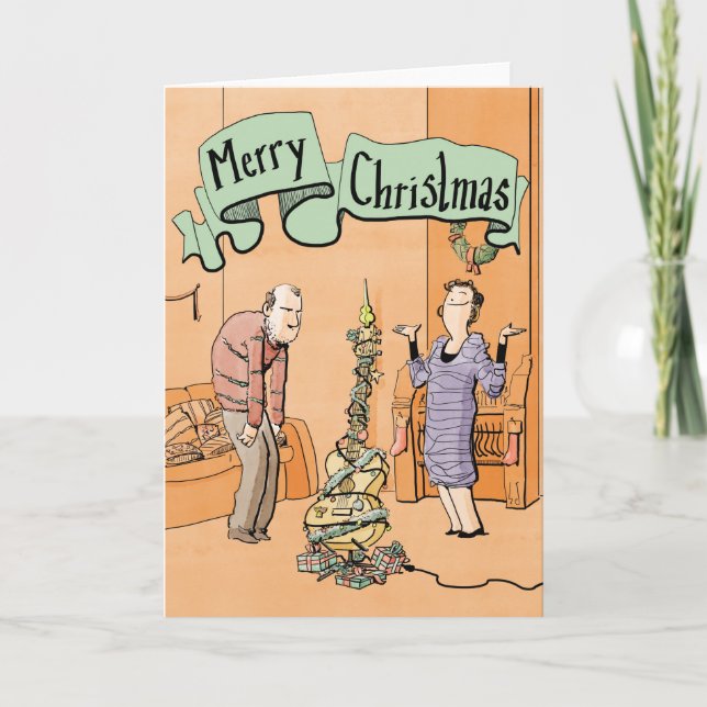 Decoración de la guitarra de la tarjeta de Navidad (Anverso)