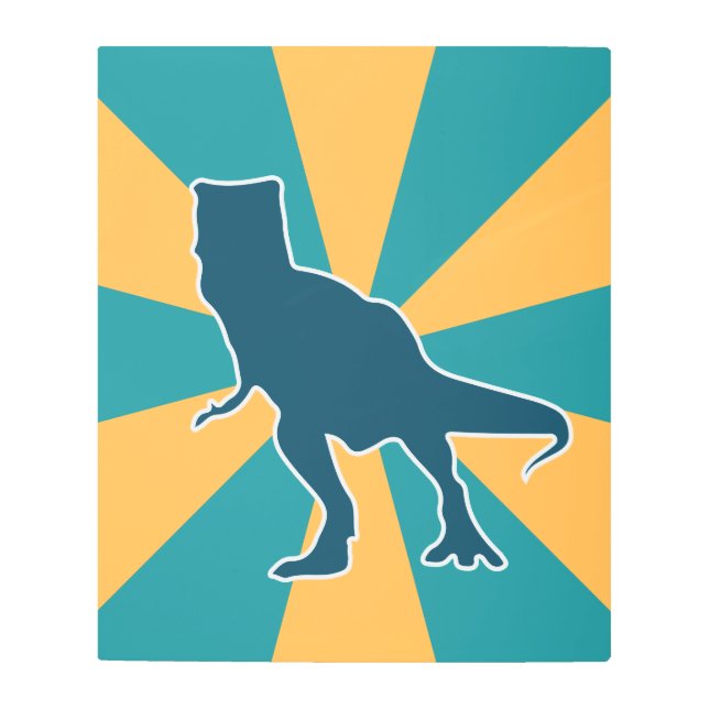 Decoración de la habitación de los niños con t-rex (Anverso)