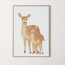 Decoración De La Habitación De Watercolor Woodland