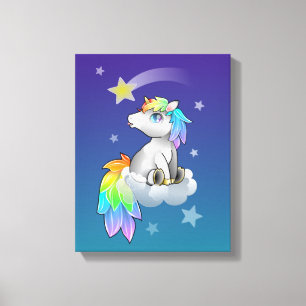 Decoración de la habitación Star Wish Unicorn