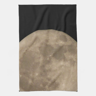 Decoración de la luna de la toalla de plato de la