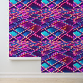 Decoración de la pared del palo y del pelador geom