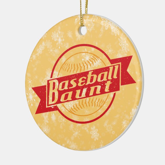 Decoración De La Tía De Béisbol (Izquierda)