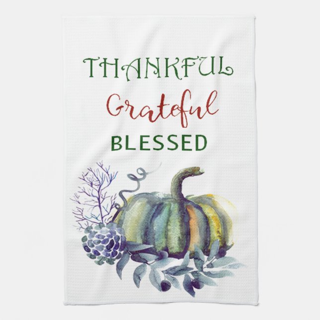 Decoración de la toalla de cocina del otoño de la (Vertical)