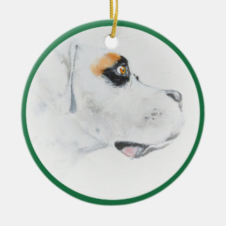 Decoración de las Felices Navidad del perro del