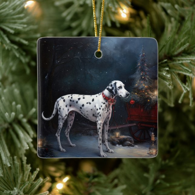 Decoración de los Navidades de Dalmacia Snowy Slei (Árbol)