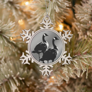 Decoración de los Navidades de oca de Canadá
