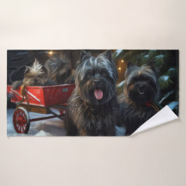 Decoración de los Navidades del Affenpinscher Snow