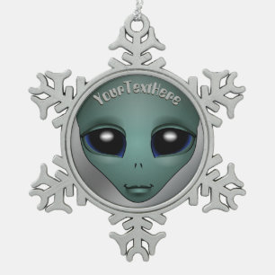 Decoración de los Navidades extraterrestre con órn
