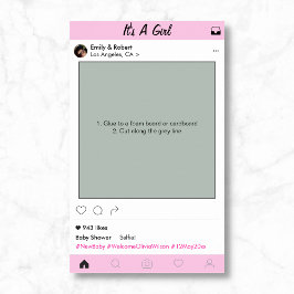 Decoración de marco para cabina de fotos de shower