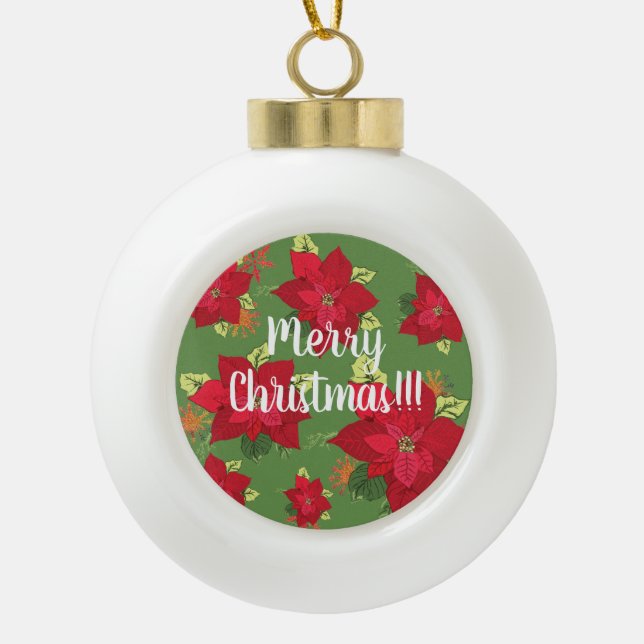 Decoración de Navidad alegre (Anverso)