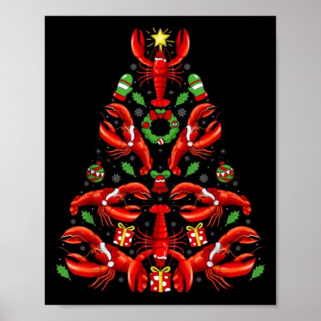 Decoración de Navidad de Langosta Sombrero de Sant (Frente)