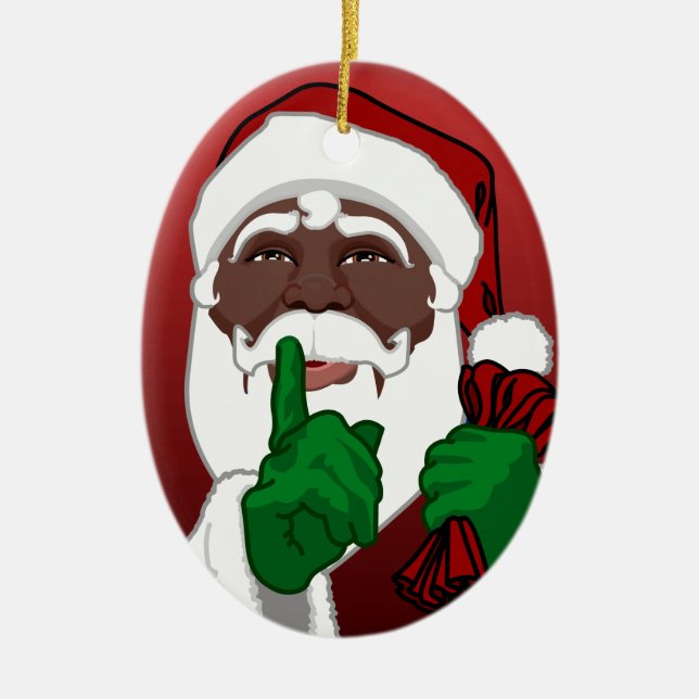 Decoración de Navidades africanos Personalizados d (Frente)