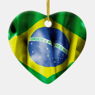 Decoración de Navidades cardíacos con bandera br