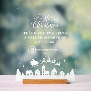 Decoración De Navidades De Equipo Agradecimiento C