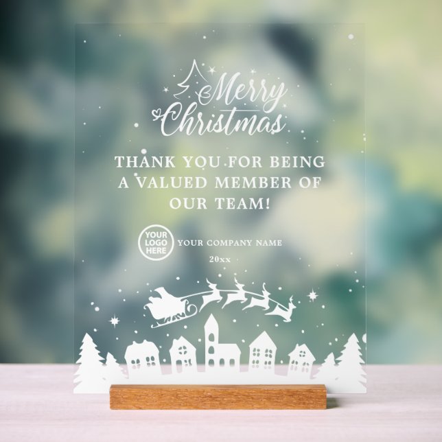 Decoración De Navidades De Equipo Agradecimiento C (Neutral )