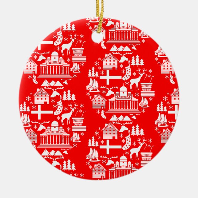 Decoración de Navidades finlandeses tradicionales (Frente)