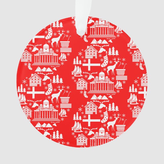Decoración de Navidades finlandeses tradicionales (Anverso)