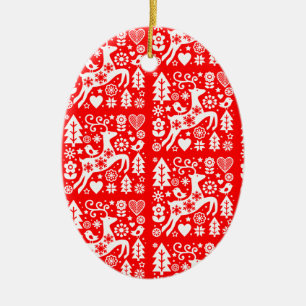 Decoración de Navidades nórdicos tradicionales