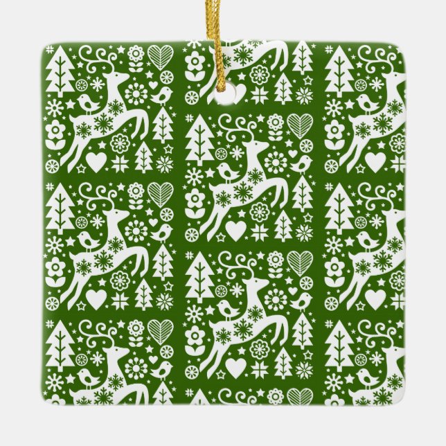 Decoración de Navidades nórdicos tradicionales (Anverso)