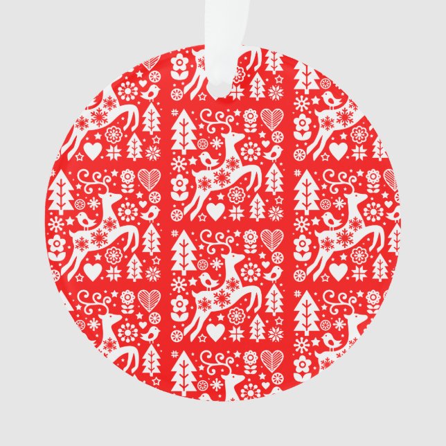 Decoración de Navidades nórdicos tradicionales (Anverso)